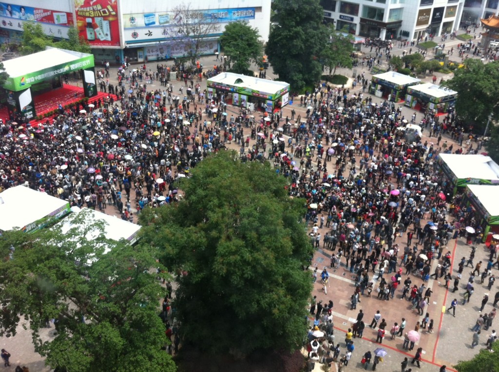 crowd
